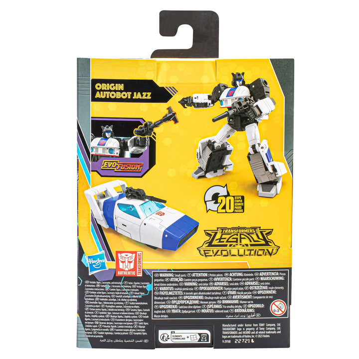 Transformers Buzzworthy Bumblebee Legacy: Evolution Origin Autobot Jazz
