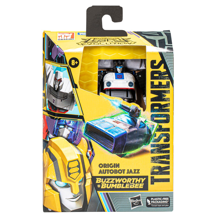 Transformers Buzzworthy Bumblebee Legacy: Evolution Origin Autobot Jazz