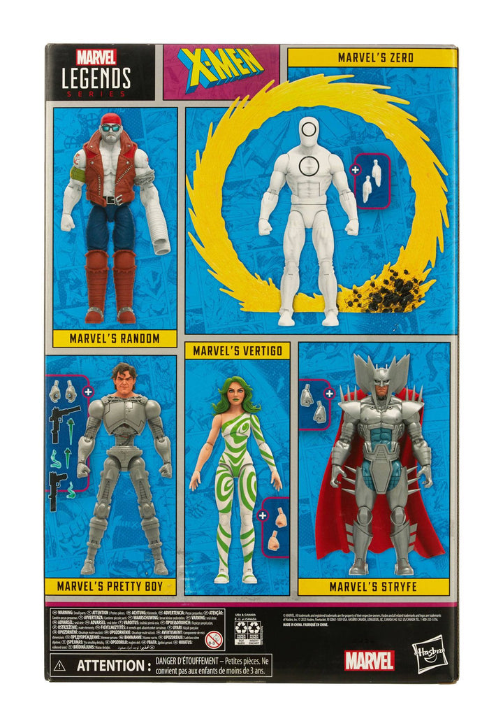 Marvel Legends Series X-Men Villains 5 Pack Action Figures