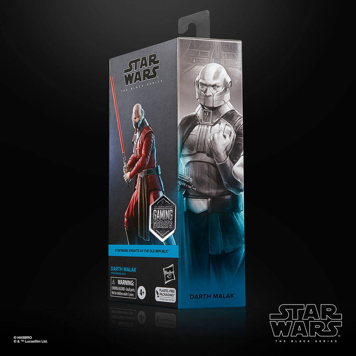 Star Wars The Black Series Gaming Greats Knights of the Old Republic Darth Malak 6" Action Figure