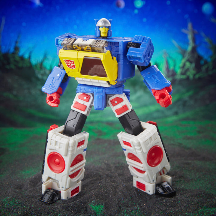 Transformers Legacy Evolution Twincast and Autobot Rewind