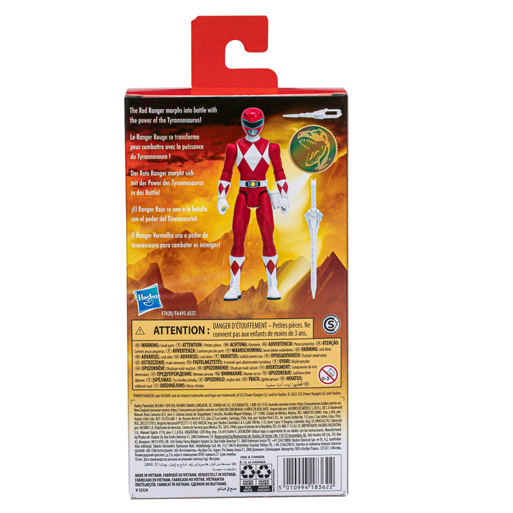 Power Rangers Mighty Morphin Red Ranger Action Figure