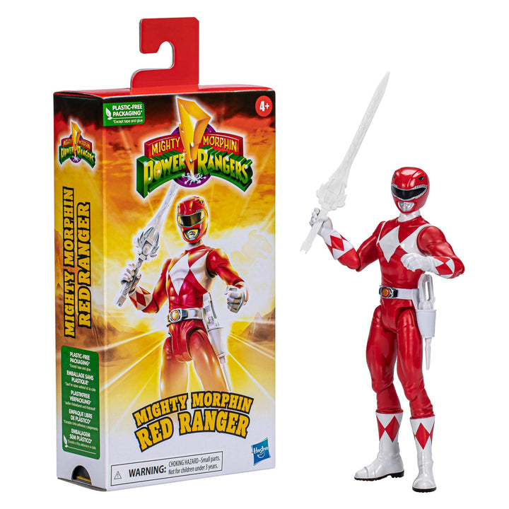 Power Rangers Mighty Morphin Red Ranger Action Figure