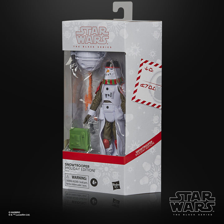 Star Wars The Black Series Snowtrooper (Holiday Edition) 6" Action Figure