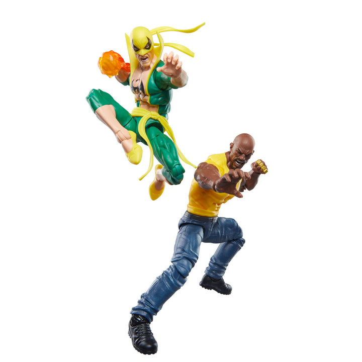 Marvel Legends Series Iron Fist and Luke Cage 6" Action Figures 2-Pack