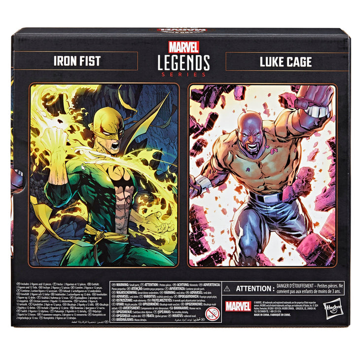 Marvel Legends Series Iron Fist and Luke Cage 6" Action Figures 2-Pack