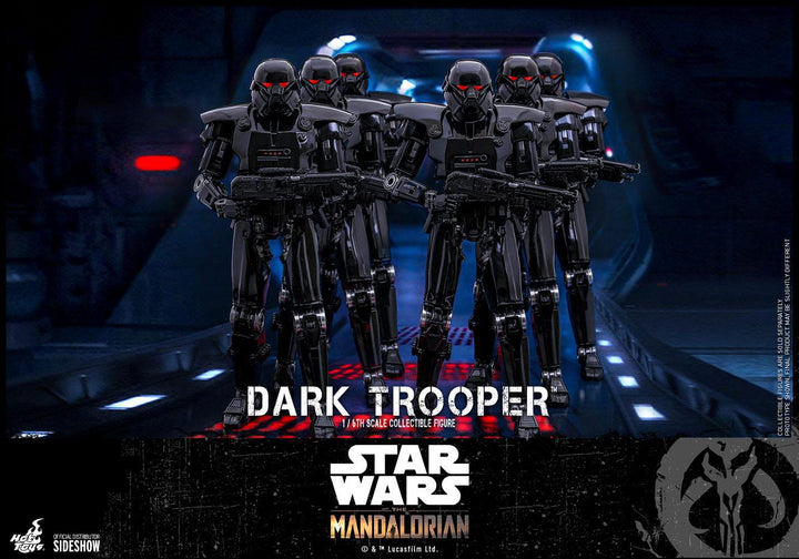 Hot Toys Star Wars The Mandalorian Dark Trooper 1/6th Scale Figure