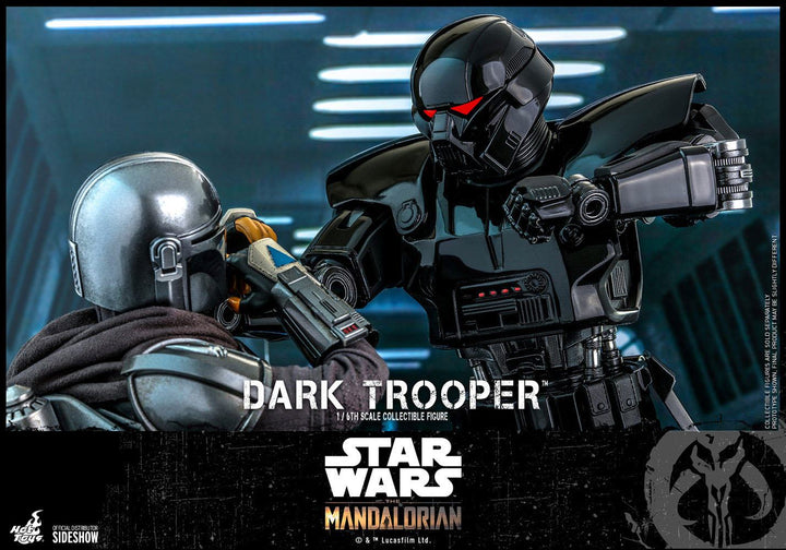 Hot Toys Star Wars The Mandalorian Dark Trooper 1/6th Scale Figure