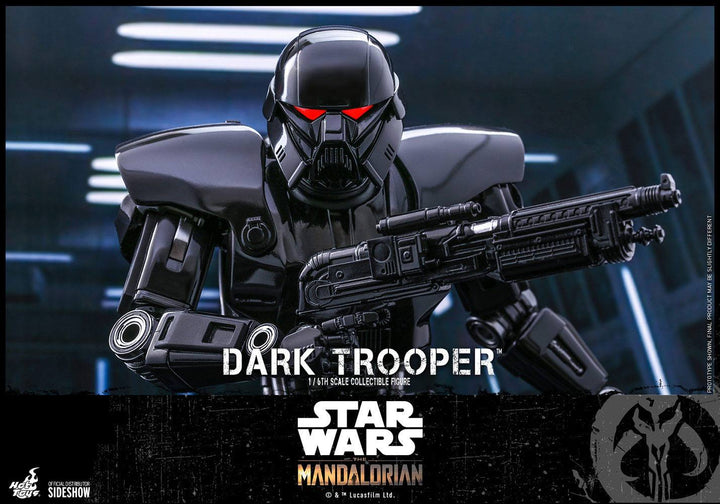 Hot Toys Star Wars The Mandalorian Dark Trooper 1/6th Scale Figure