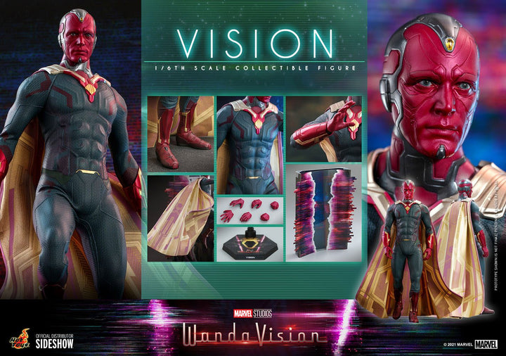 Hot Toys Marvel 1/6 Scale Vision Figure