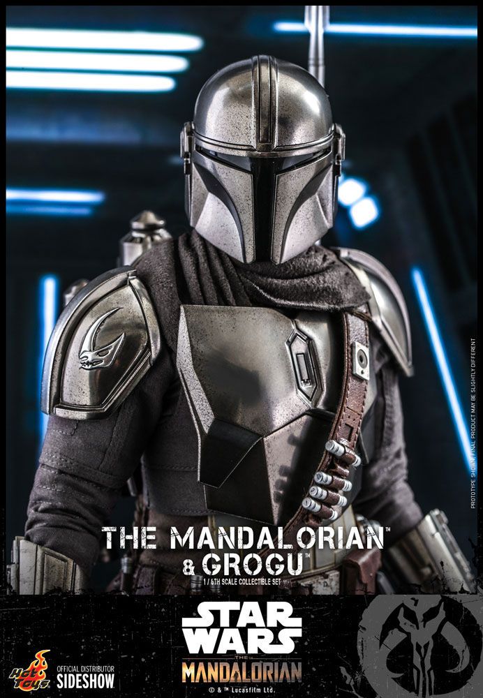 Hot Toys Star Wars The Mandalorian The Mandalorian and Grogu Deluxe 1/6 Scale Figures