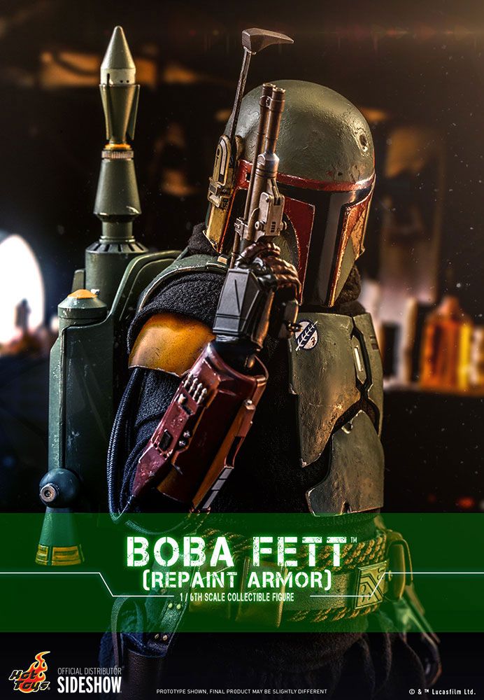 Hot Toys The Mandalorian Boba Fett (Repaint Armor) 1/6th Scale Figure
