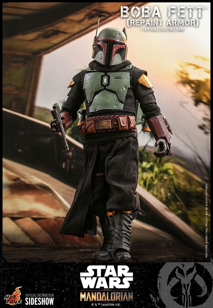 Hot Toys The Mandalorian Boba Fett (Repaint Armor) 1/6th Scale Figure