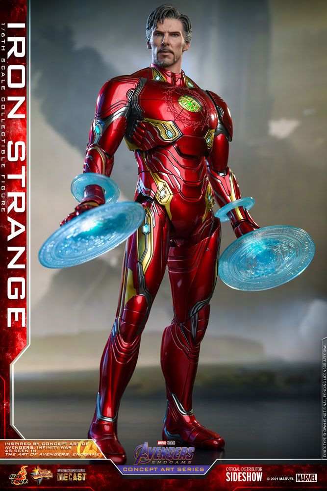 Hot Toys Avengers Endgame Concept Art Series Iron Strange 1/6 Scale Action Figure