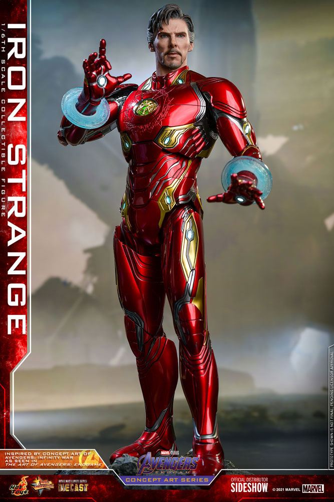 Hot Toys Avengers Endgame Concept Art Series Iron Strange 1/6 Scale Action Figure