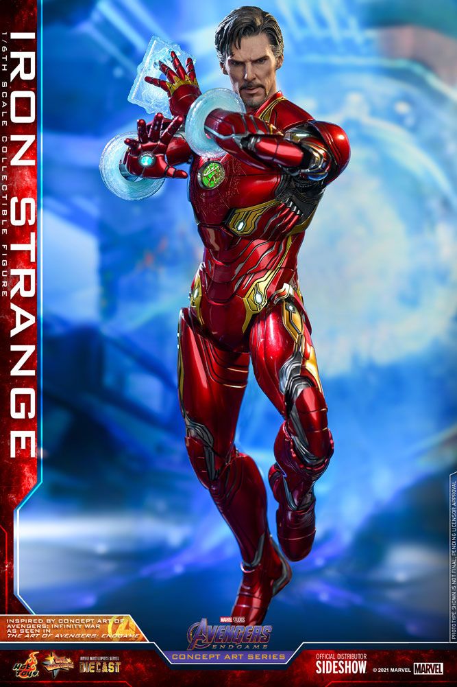 Hot Toys Avengers Endgame Concept Art Series Iron Strange 1/6 Scale Action Figure