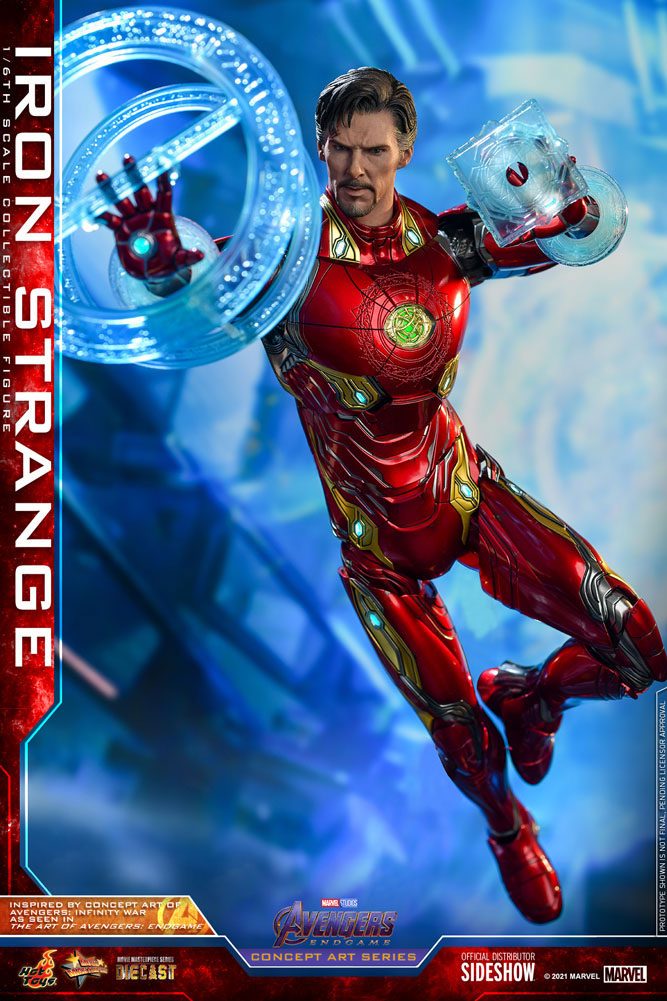 Hot Toys Avengers Endgame Concept Art Series Iron Strange 1/6 Scale Action Figure