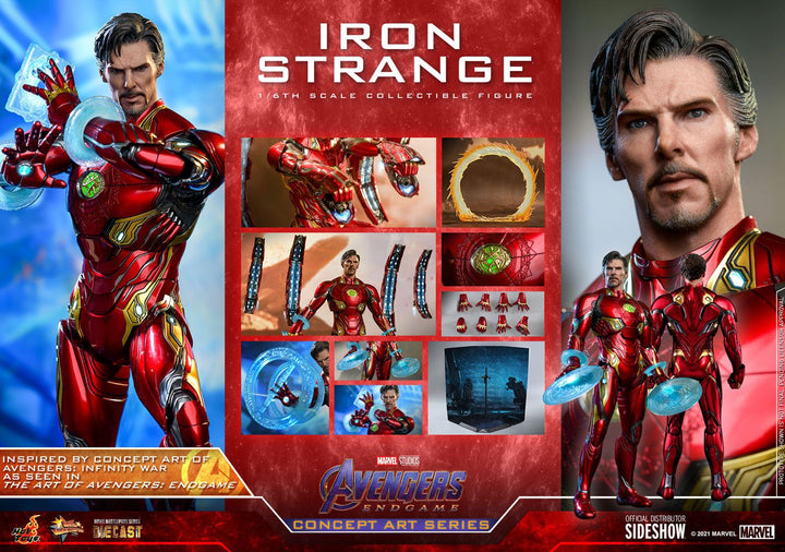 Hot Toys Avengers Endgame Concept Art Series Iron Strange 1/6 Scale Action Figure