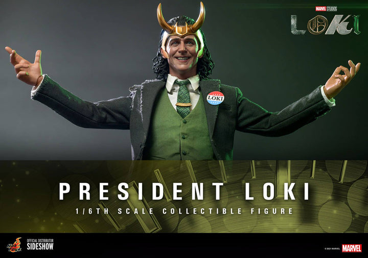 Hot Toys Loki President Loki 1/6 Scale Figure