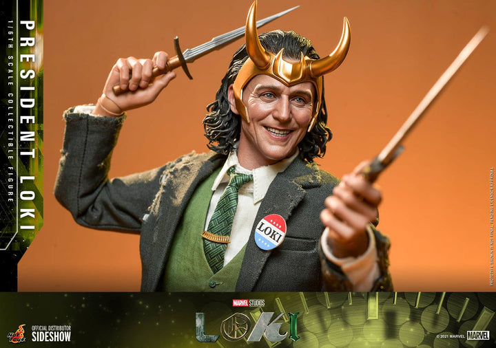 Hot Toys Loki President Loki 1/6 Scale Figure
