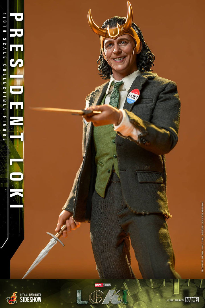 Hot Toys Loki President Loki 1/6 Scale Figure