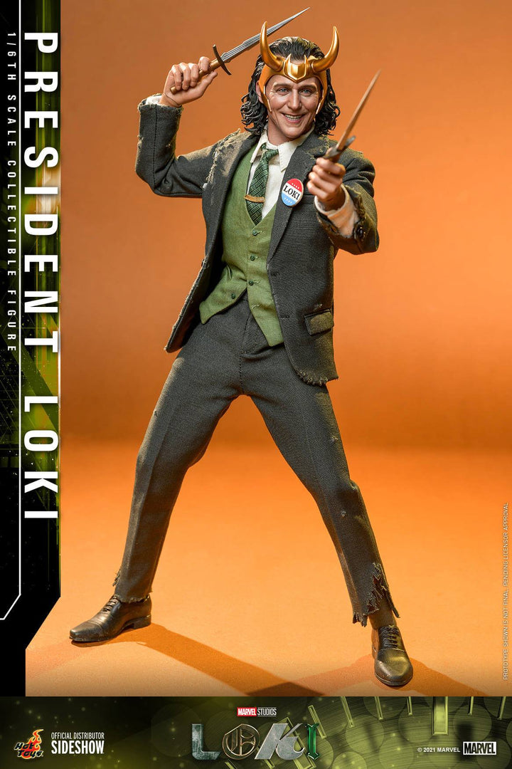 Hot Toys Loki President Loki 1/6 Scale Figure