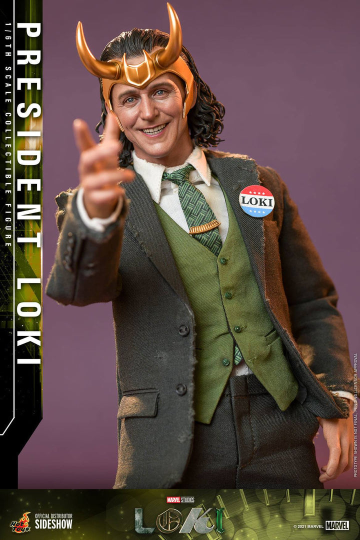 Hot Toys Loki President Loki 1/6 Scale Figure
