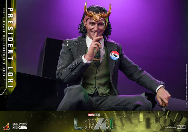 Hot Toys Loki President Loki 1/6 Scale Figure