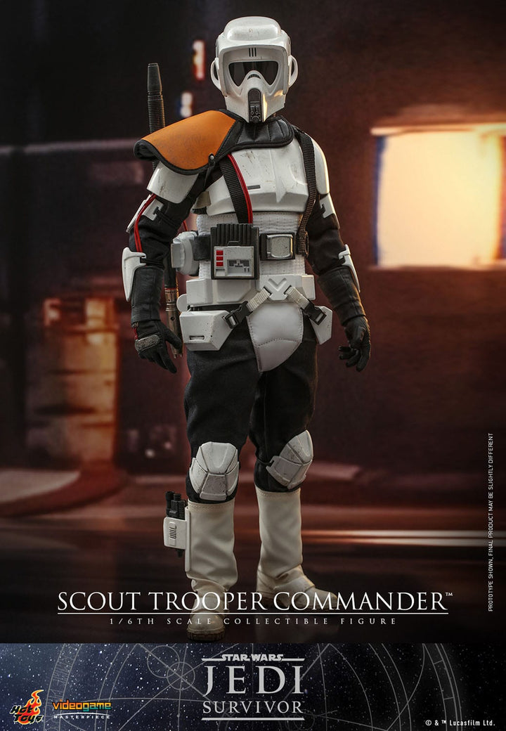 Hot Toys Star Wars Jedi Survivor Scout Trooper Commander 1/6th Scale Figure
