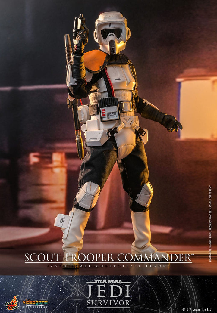 Hot Toys Star Wars Jedi Survivor Scout Trooper Commander 1/6th Scale Figure