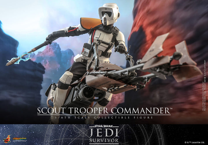 Hot Toys Star Wars Jedi Survivor Scout Trooper Commander 1/6th Scale Figure