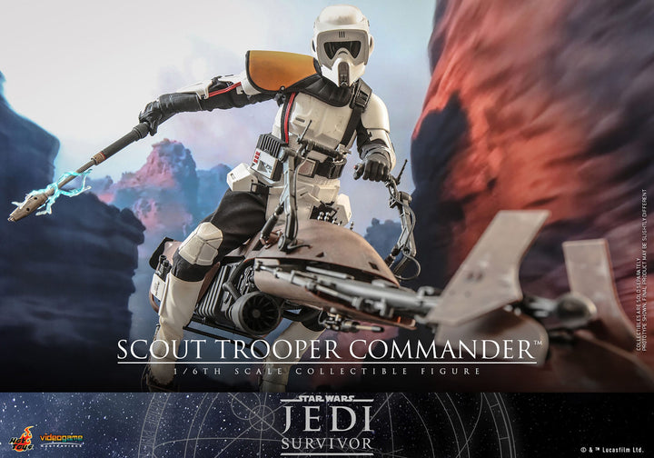 Hot Toys Star Wars Jedi Survivor Scout Trooper Commander 1/6th Scale Figure