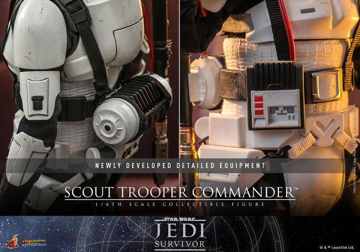 Hot Toys Star Wars Jedi Survivor Scout Trooper Commander 1/6th Scale Figure