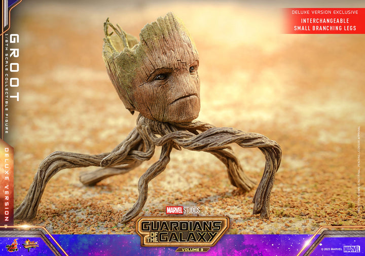 Hot Toys Guardians Of The Galaxy Vol. 3 Groot 1/6th Scale Deluxe Figure