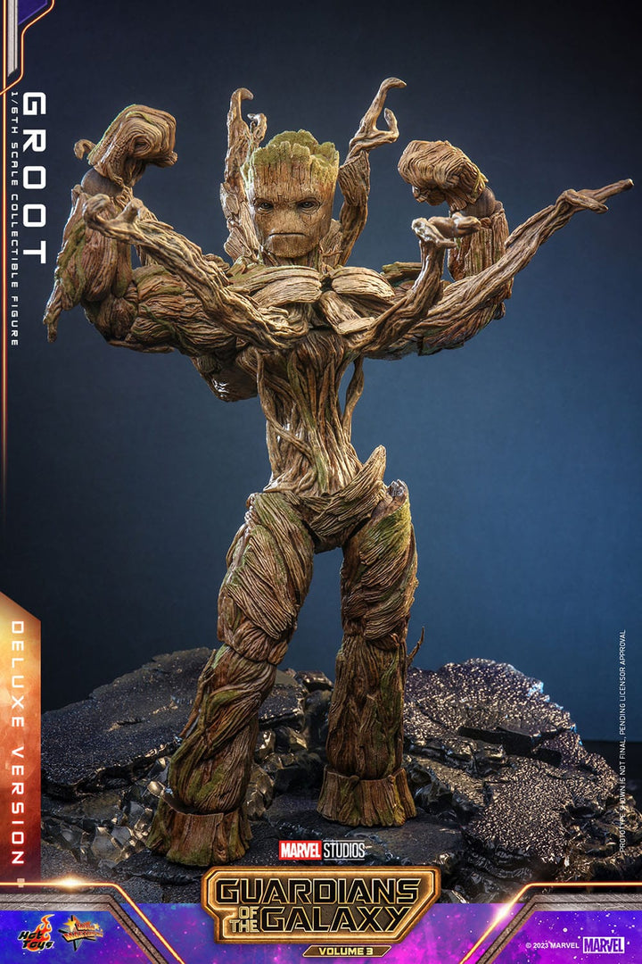 Hot Toys Guardians Of The Galaxy Vol. 3 Groot 1/6th Scale Deluxe Figure