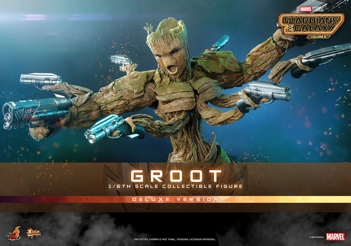 Hot Toys Guardians Of The Galaxy Vol. 3 Groot 1/6th Scale Deluxe Figure