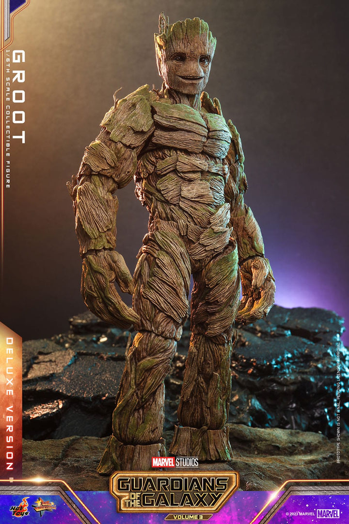 Hot Toys Guardians Of The Galaxy Vol. 3 Groot 1/6th Scale Deluxe Figure