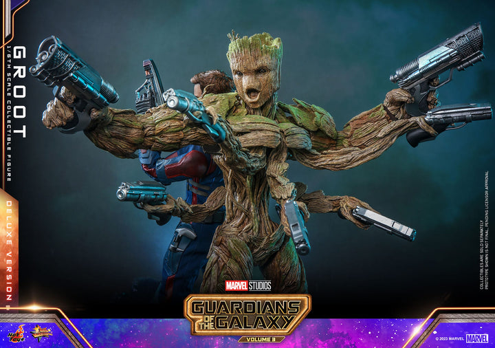 Hot Toys Guardians Of The Galaxy Vol. 3 Groot 1/6th Scale Deluxe Figure