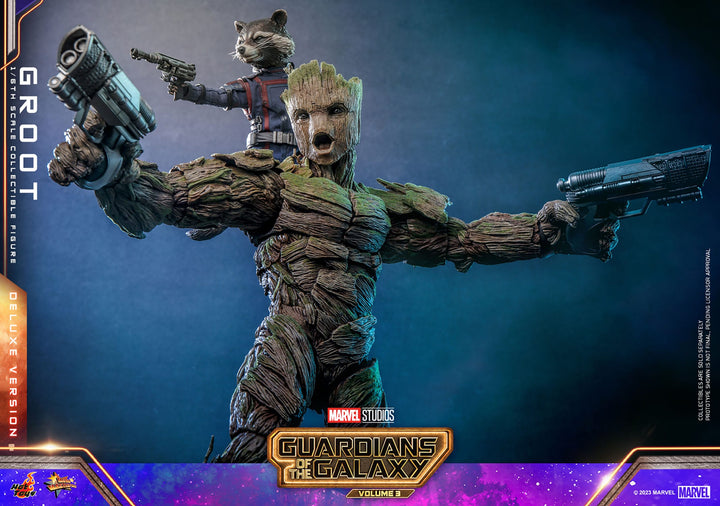 Hot Toys Guardians Of The Galaxy Vol. 3 Groot 1/6th Scale Deluxe Figure