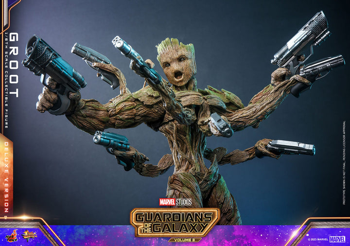 Hot Toys Guardians Of The Galaxy Vol. 3 Groot 1/6th Scale Deluxe Figure