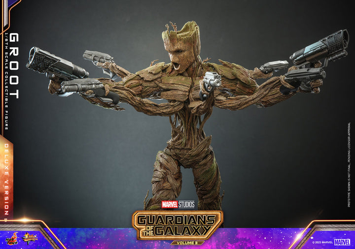 Hot Toys Guardians Of The Galaxy Vol. 3 Groot 1/6th Scale Deluxe Figure
