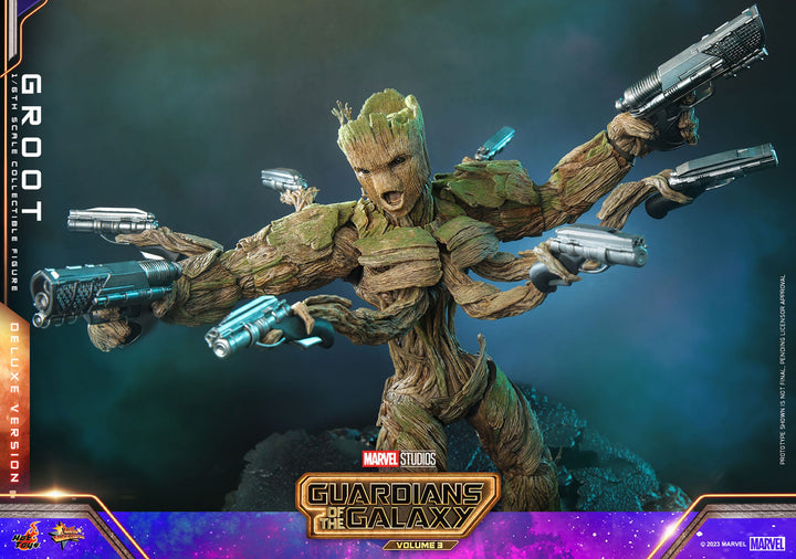 Hot Toys Guardians Of The Galaxy Vol. 3 Groot 1/6th Scale Deluxe Figure