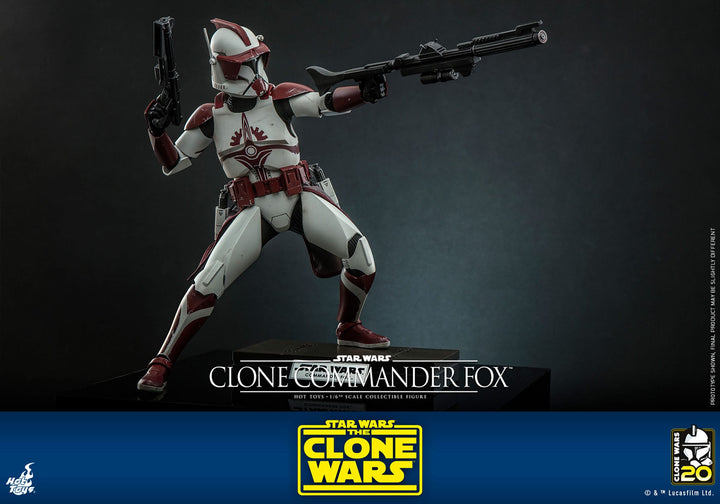 Hot Toys Star Wars The Clone Wars Clone Commander Fox 1/6th Scale Figure