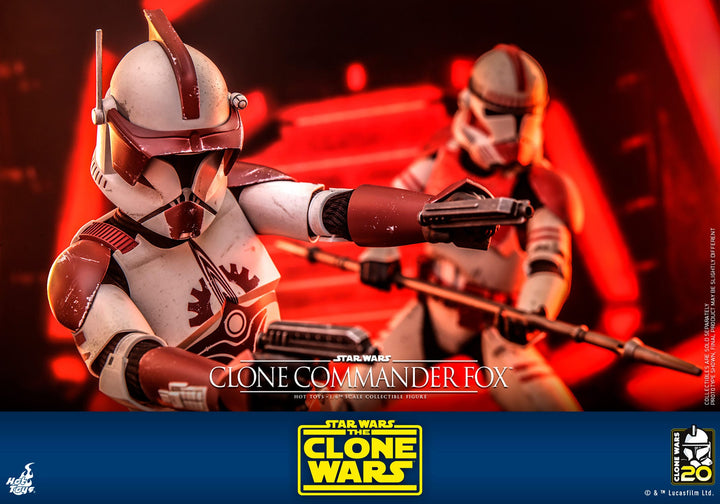 Hot Toys Star Wars The Clone Wars Clone Commander Fox 1/6th Scale Figure