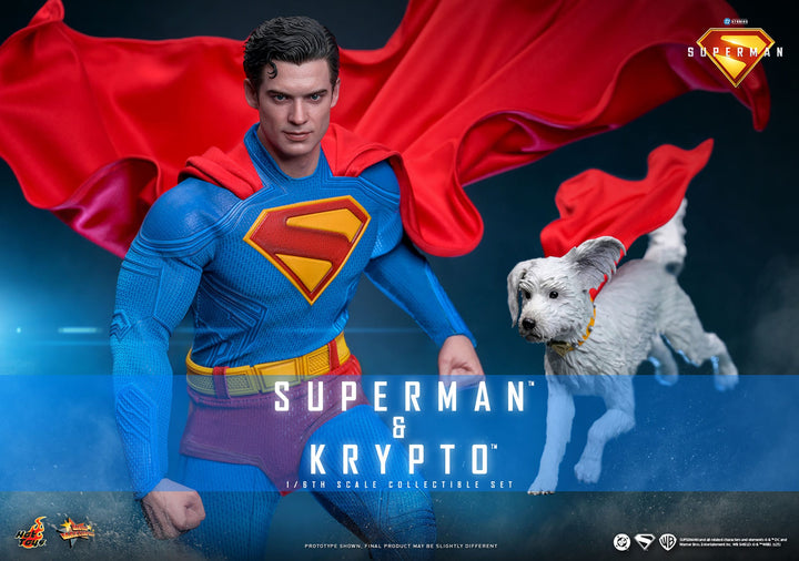 Hot Toys Superman (2025) Superman & Krypto 1/6th Scale Figure Set