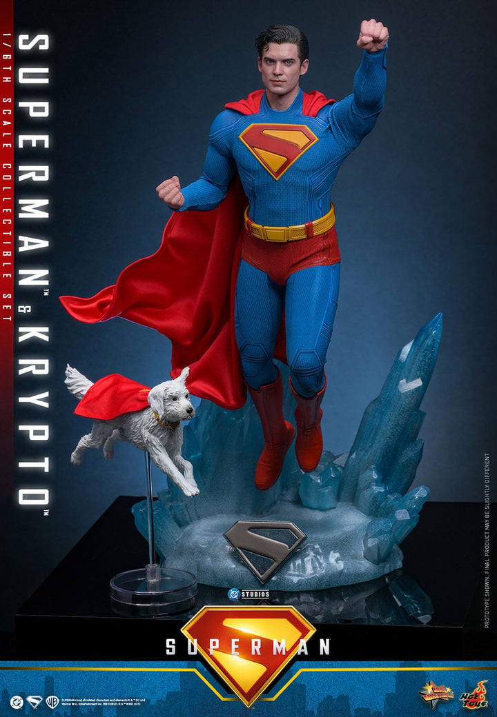 Hot Toys Superman (2025) Superman & Krypto 1/6th Scale Figure Set