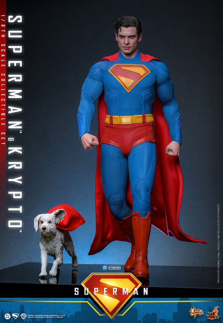 Hot Toys Superman (2025) Superman & Krypto 1/6th Scale Figure Set