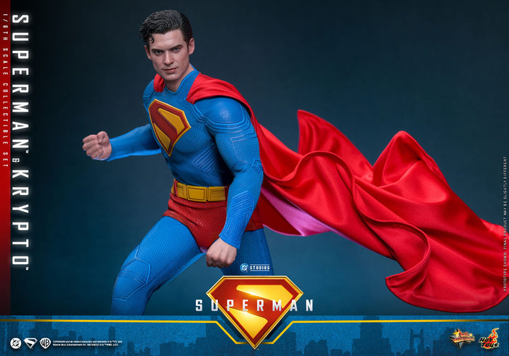 Hot Toys Superman (2025) Superman & Krypto 1/6th Scale Figure Set
