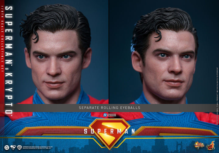 Hot Toys Superman (2025) Superman & Krypto 1/6th Scale Figure Set