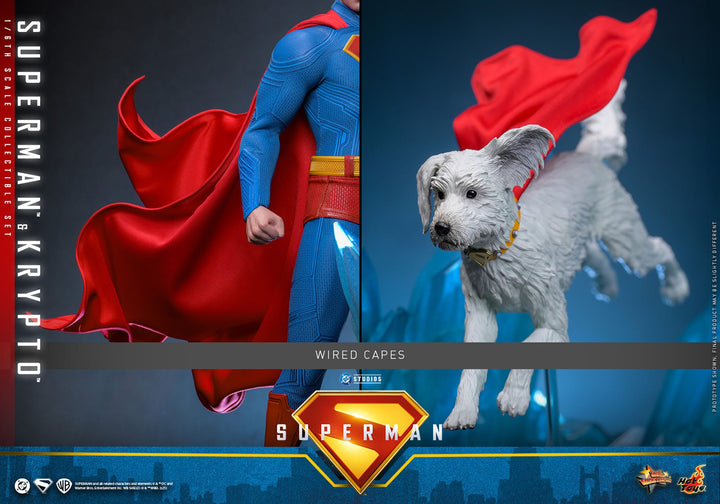 Hot Toys Superman (2025) Superman & Krypto 1/6th Scale Figure Set